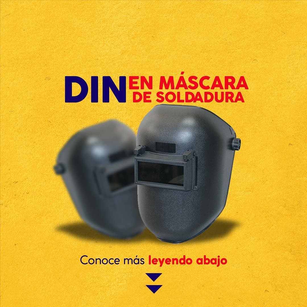 Máscaras de soldadura DIN disponibles en Ferreterías Guevara en Monterrey